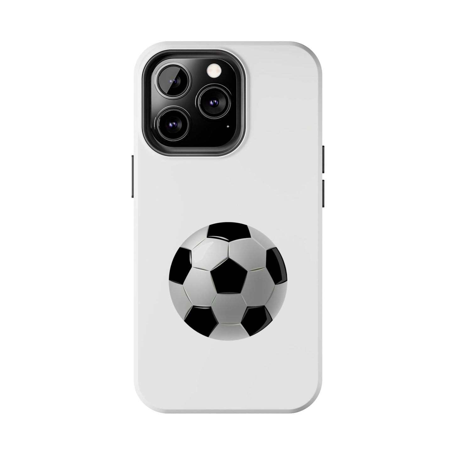 Soccer Ball Phone Case - Durable Tough Protector, Sports Lover Gift, Football Case, Custom Phone Cover, Gift for Him/Her