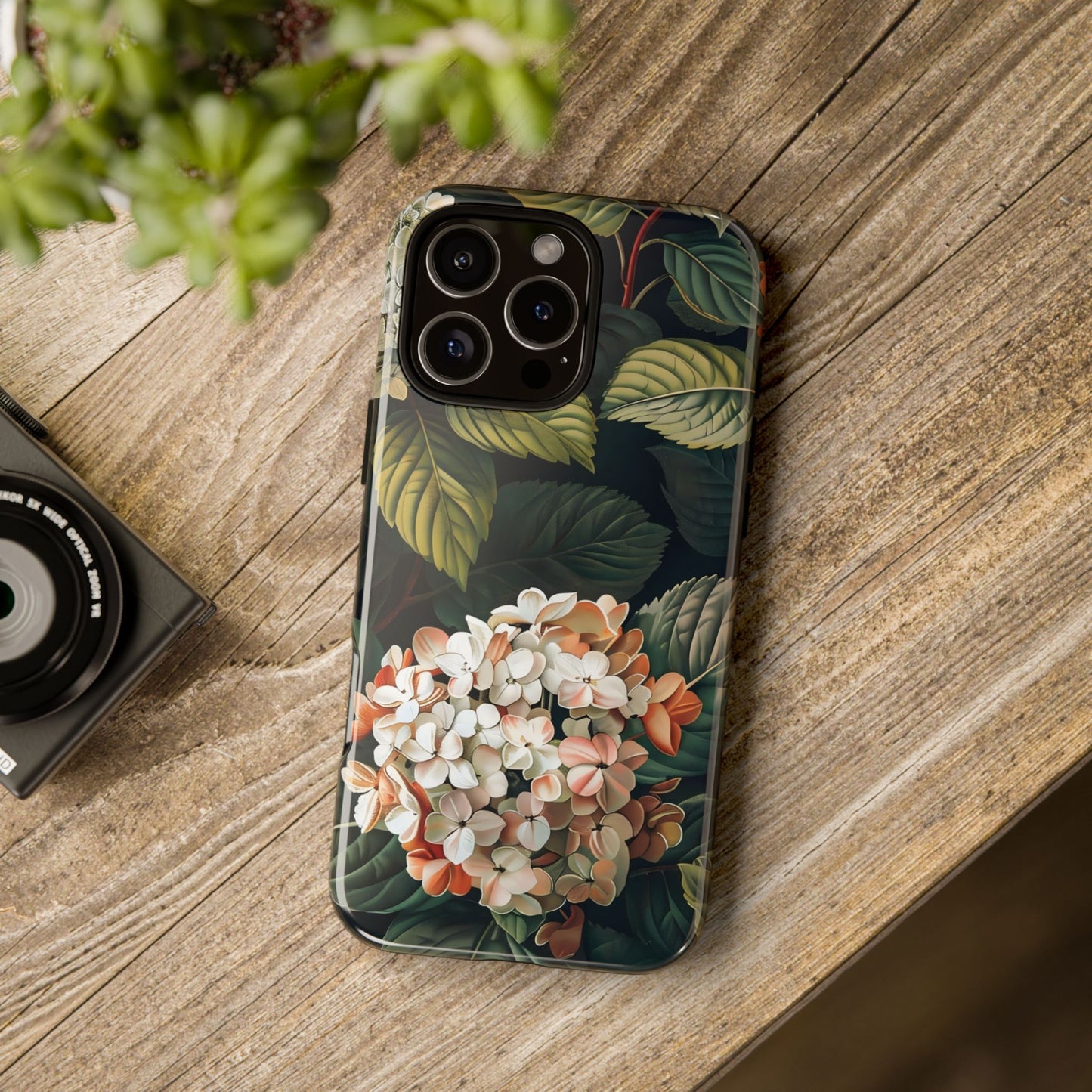 Floral Phone Case - Tough Cases, Nature Lover Gift, Floral Design, Botanical Phone Cover, Stylish Cellphone Accessory, Mother's Day Gift