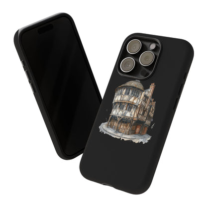 Stylish Phone Case featuring Unique Building Design, Art Lover Gift, Durable Phone Cover, Trendy Gadget Accessory, Unique Gift for Her
