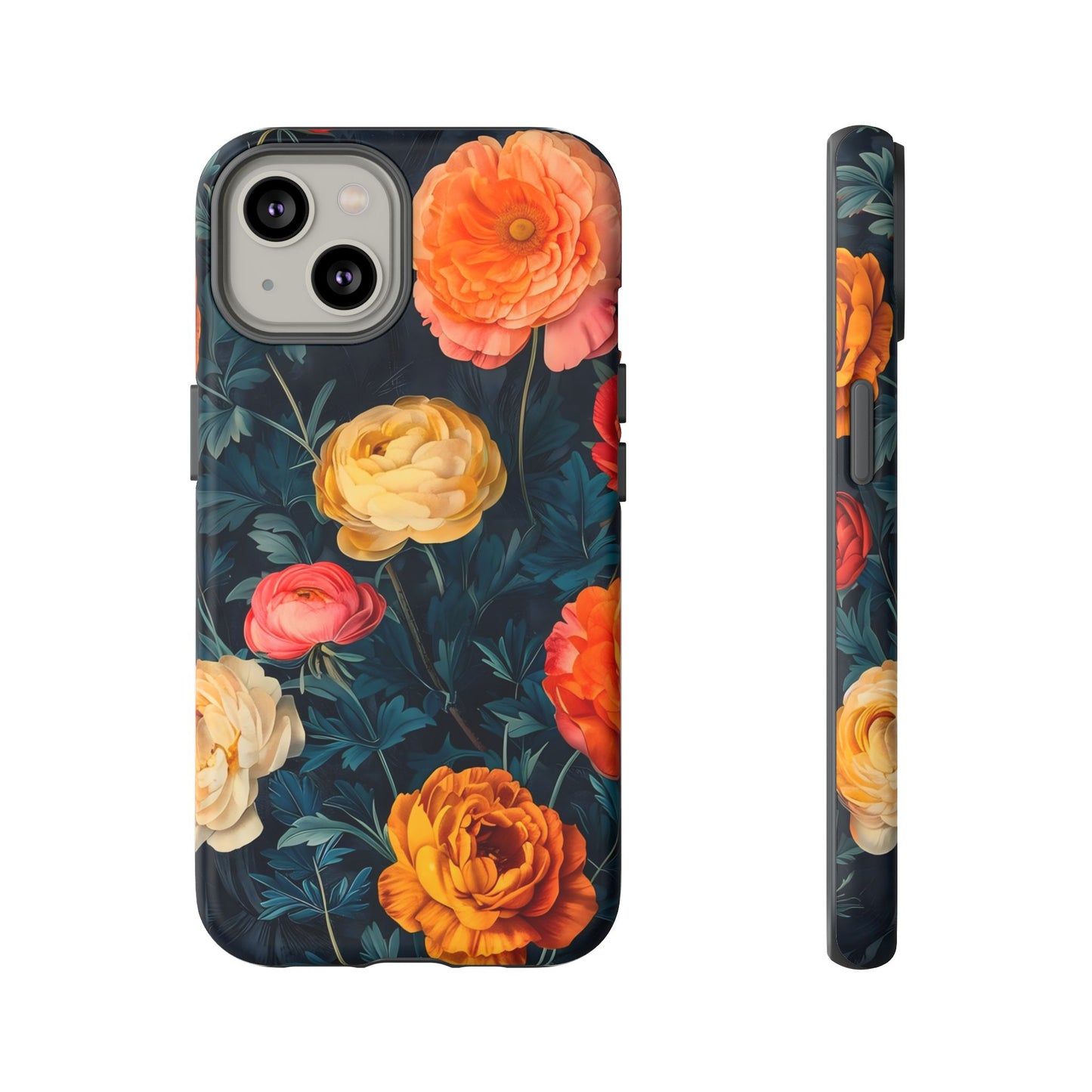Floral Phone Case, Tough Cases for Phone Protection, Gift for Flower Lovers, Floral Designs, Spring Decor