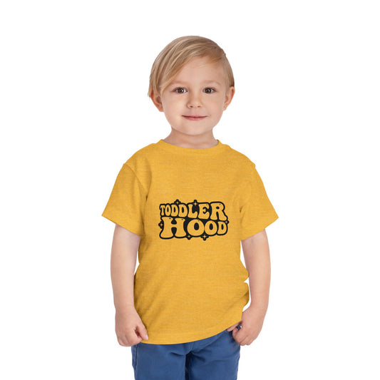 Toddler Short Sleeve Tee - Toddler Hood - Funny Little Gangster Toddler Design