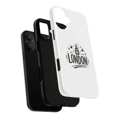 Stylish Phone Case for London Lovers, London Gift, Travel Accessory, Unique Smartphone Case, Cityscape Phone Cover
