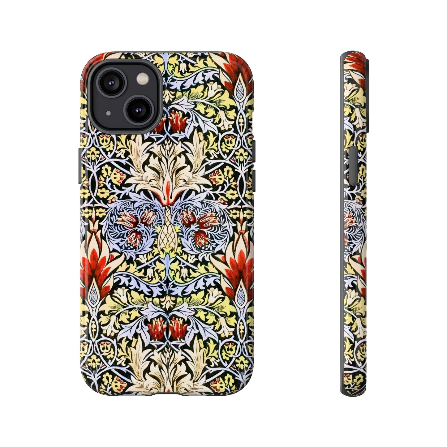 Stylish Phone Case - Floral Design, Tough Cases, Gift for Her, Phone Accessories, Trendy Tech, Unique Cell Phone Cover