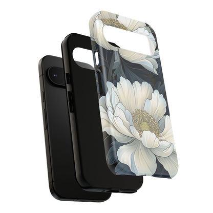 Elegant Floral Phone Case, Floral iPhone Cover, Flower Art Phone Case, Eco-Friendly Mobile Protection, Tough & Stylish Phone Case