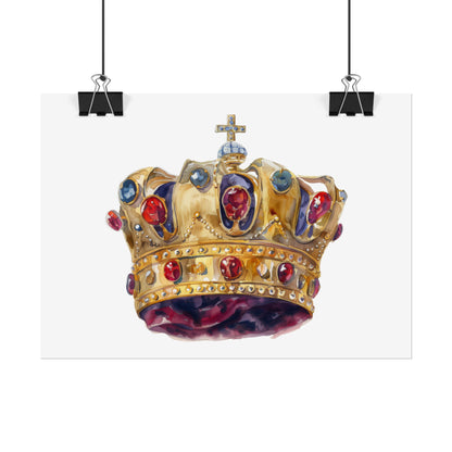 Crown Rolled Posters