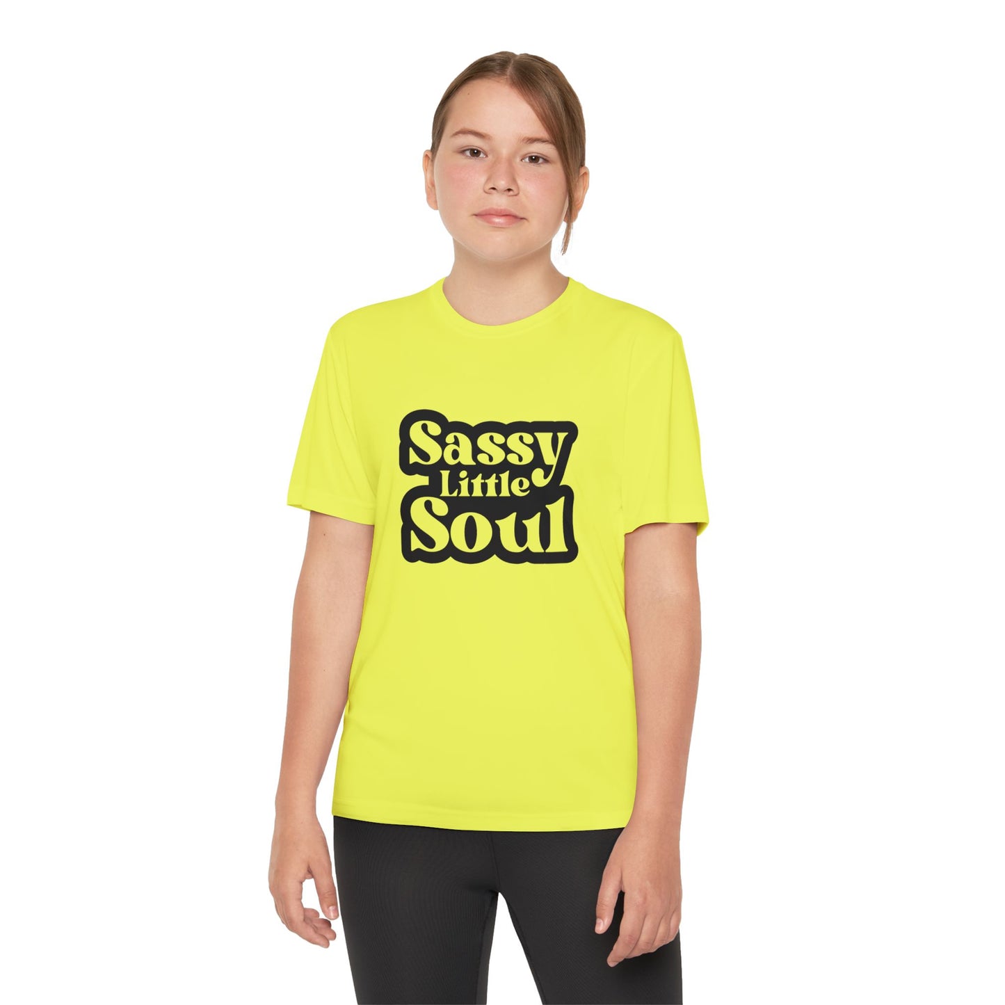 Youth Tee - Sassy Little Soul - Fun & Stylish Competitor T-Shirt for Kids