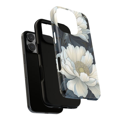 Elegant Floral Phone Case, Floral iPhone Cover, Flower Art Phone Case, Eco-Friendly Mobile Protection, Tough & Stylish Phone Case