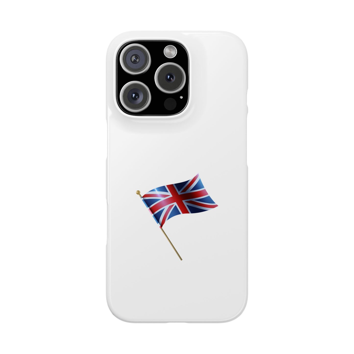 Union Jack Phone Case - Slim Phone Cases for Brits, Travel Lovers, United Kingdom Pride, Gift for Him/Her, National Holidays