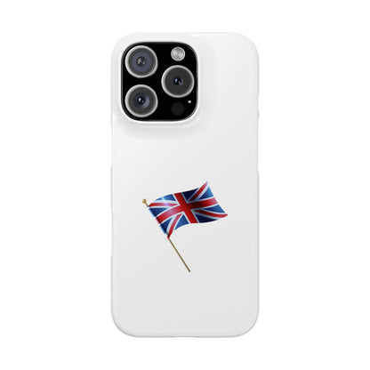 Union Jack Phone Case - Slim Phone Cases for Brits, Travel Lovers, United Kingdom Pride, Gift for Him/Her, National Holidays