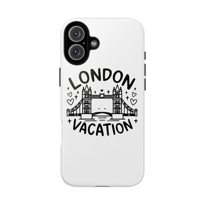 London Vacation Phone Case, Travel Accessories, Unique Gift, London Lover, Custom Phone Cover, Vacation Souvenir