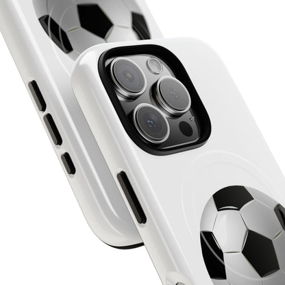 Durable Soccer Phone Case for Sports Lovers, Magnetic Phone Cover, Gift for Athletes, Soccer Fan Accessory, Sports Team Merchandise