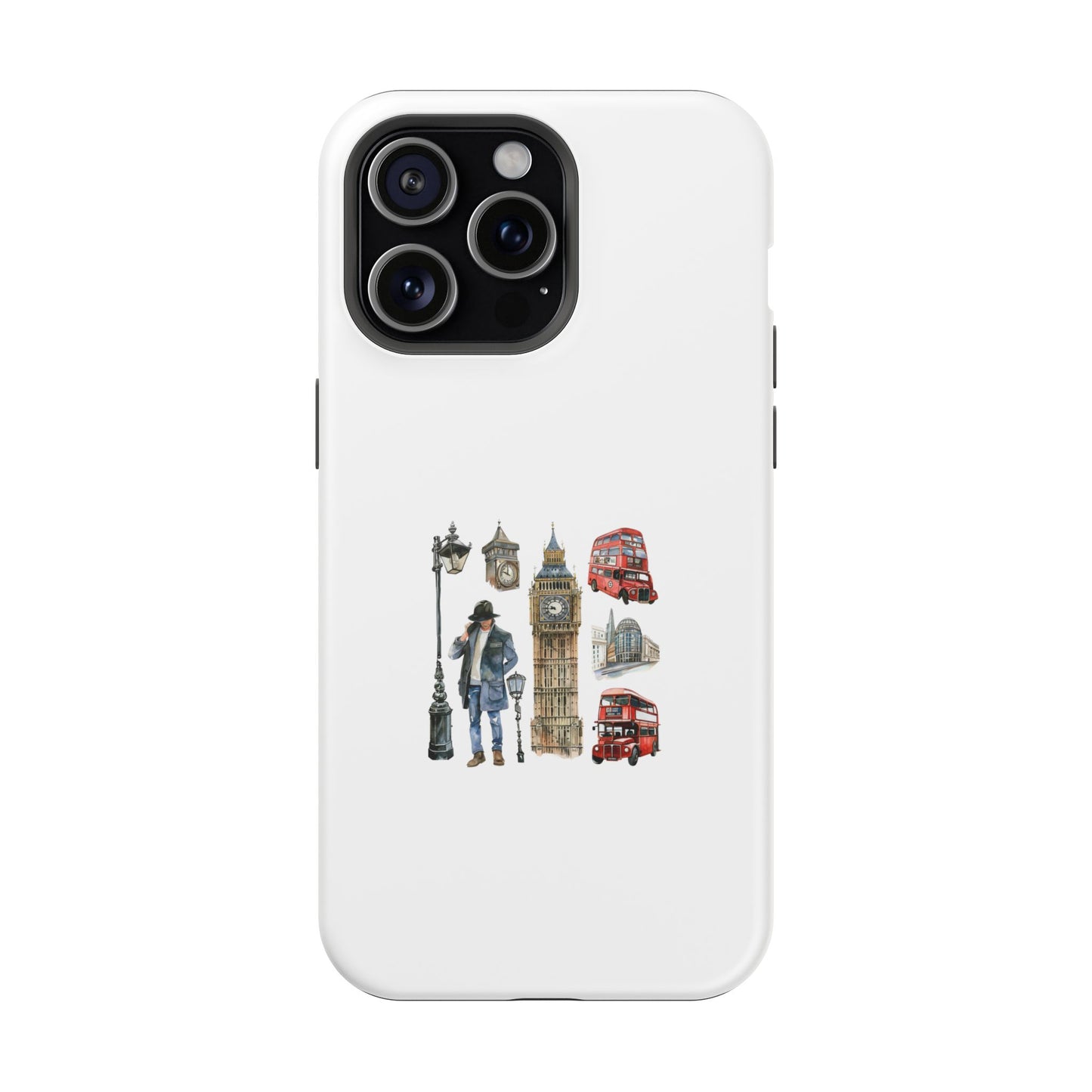 London-Inspired Magnetic Tough Cases | Custom Phone Covers for Travel Lovers, Gift for Friends, Unique Accessories, Phone Protection