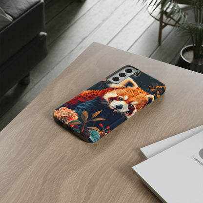 Cute Red Panda Phone Case, Wildlife Lover Gift, Tough Cases for iPhone, Nature-Themed Phone Cover, Animal Art Shell, Cute Tech Accessories