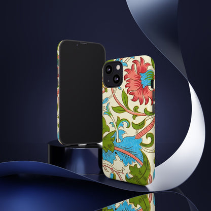 Tough Floral Phone Case - Artistic Smartphone Cover, Floral Print Gift, Protective Case | For Nature Lovers, Stylish Accessory, Phone [...]