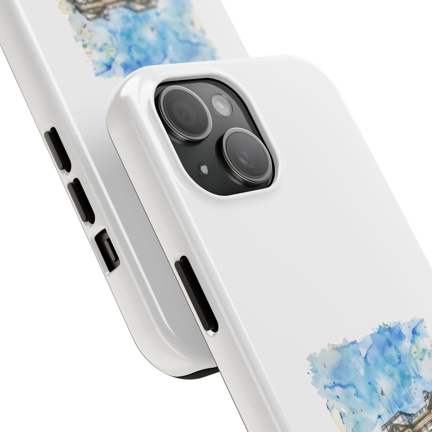 Artistic Tough Phone Case with Watercolor Design, Durable Cell Phone Cover, Protective Phone Case for Art Lovers, Unique Tech [...]
