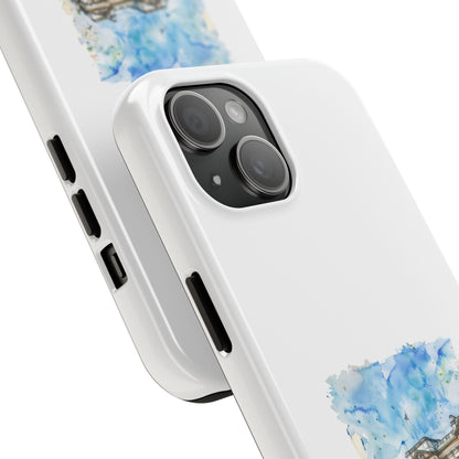 Artistic Tough Phone Case with Watercolor Design, Durable Cell Phone Cover, Protective Phone Case for Art Lovers, Unique Tech [...]