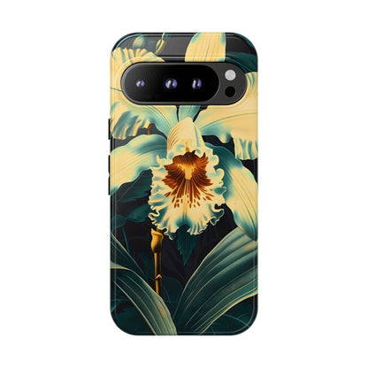 Floral Phone Case - Tough Cases with Orchid Design, Durable Smartphone Cover for Nature Lovers, Floral Gift for Her, Botanical [...]