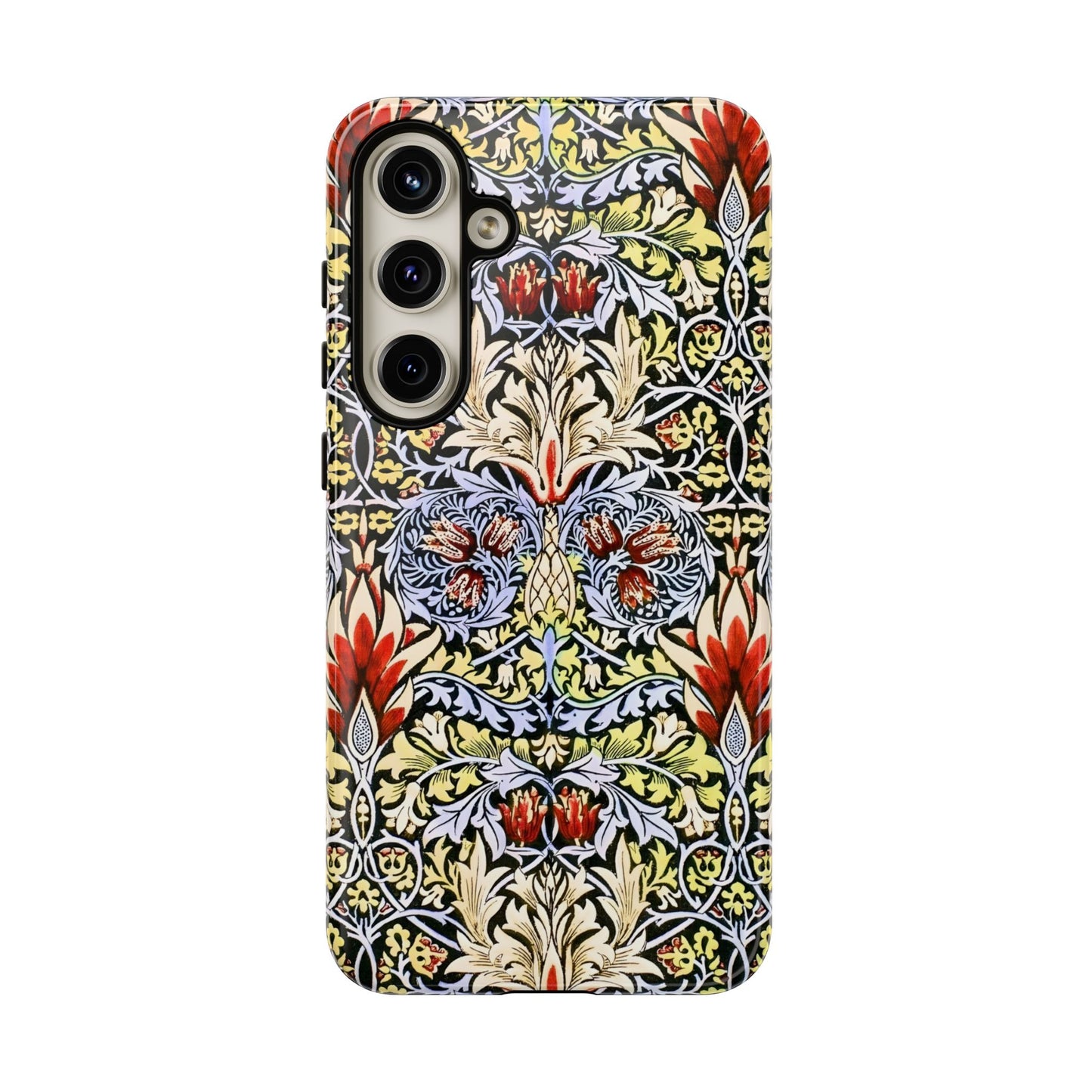 Stylish Phone Case - Floral Design, Tough Cases, Gift for Her, Phone Accessories, Trendy Tech, Unique Cell Phone Cover