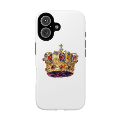Royal Crown Phone Case | Tough Phone Cases, Stylish Accessories, Gift for Her, Birthday Present, Royalty Vibe