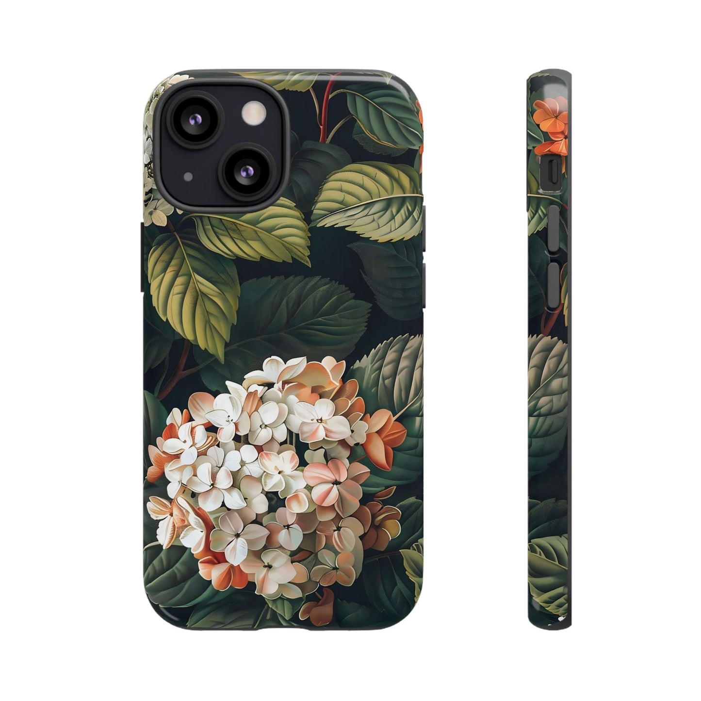 Floral Phone Case - Tough Cases, Nature Lover Gift, Floral Design, Botanical Phone Cover, Stylish Cellphone Accessory, Mother's Day Gift
