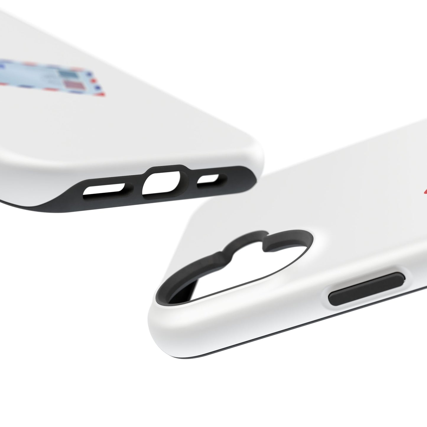 Air Mail Design Magnetic Phone Cases, Custom Phone Cover, Unique Gift for Travelers, Stylish Accessories for Holidays, Fun Phone Cases