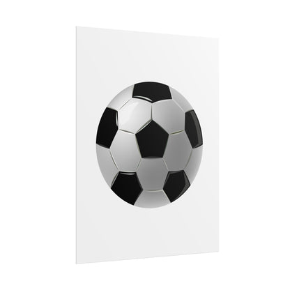 Soccer-Themed Rolled Posters | Perfect for Sports Decor, Game Room, Youth Birthdays, Gifts for Soccer Fans, Wall Art