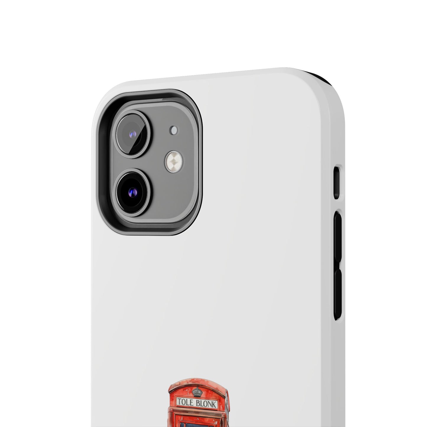 Vintage London Phone Booth Tough Phone Case - Durable and Stylish Protection