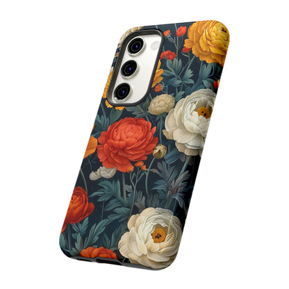 Floral Tough Case for Phones | Durable Floral Phone Cover, Boho Chic, Unique Gift for Her, Phone Protection, Flower Design