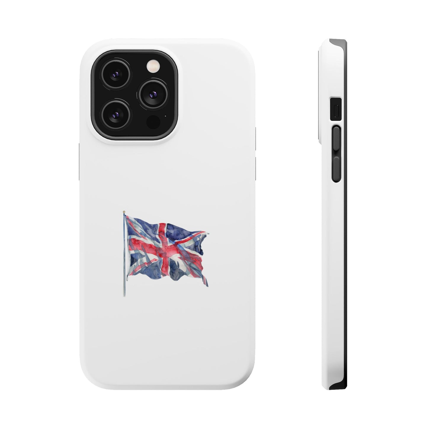 UK Flag Magnetic Tough Case, Durable Phone Cover, British Pride Accessory, Gift for Travelers, Patriot’s Tech Protector