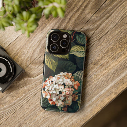 Floral Phone Case - Tough Cases, Nature Lover Gift, Floral Design, Botanical Phone Cover, Stylish Cellphone Accessory, Mother's Day Gift