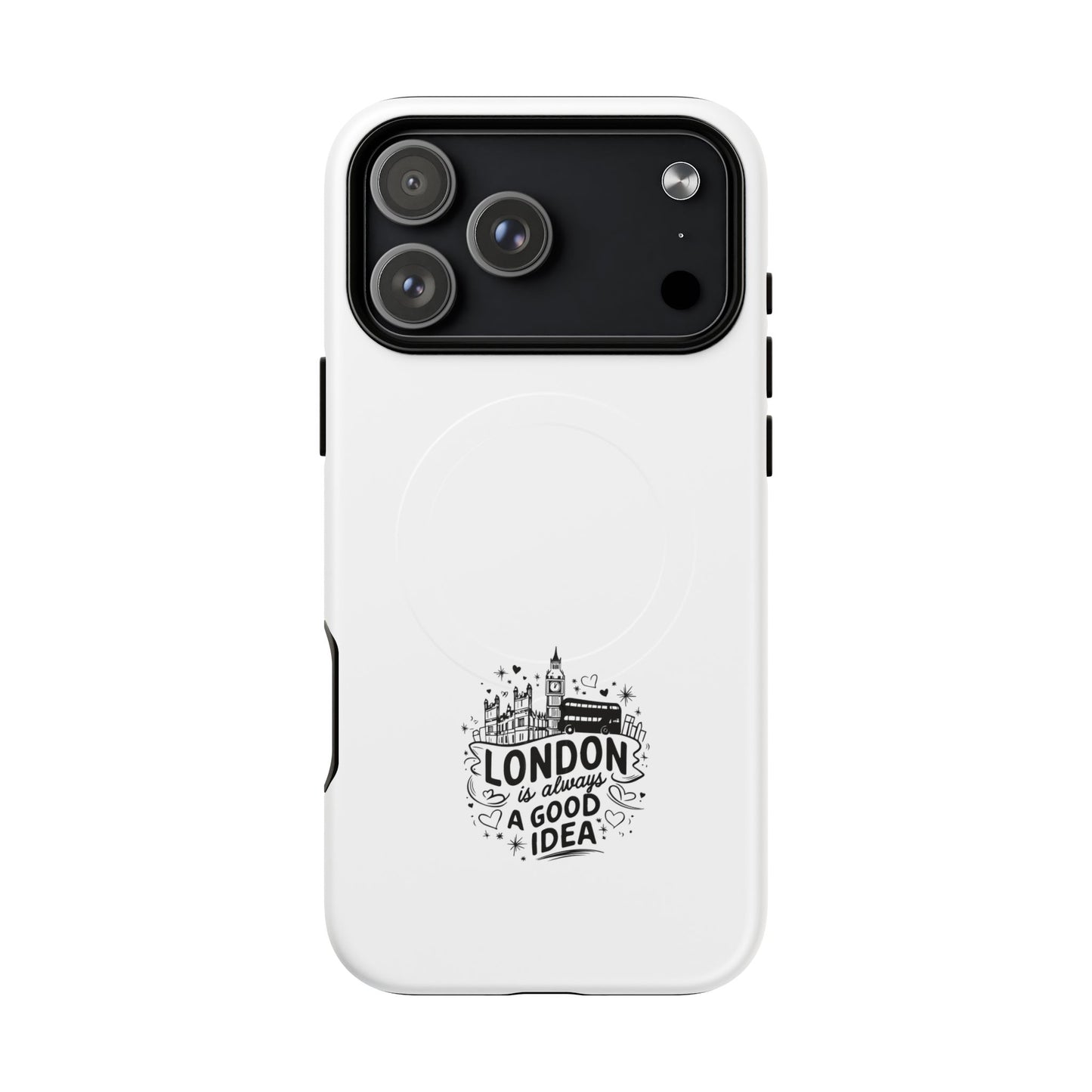 Tough Magnetic Phone Cases - London Is Always A Good Idea, Custom Phone Covers, Travel Gifts, Modern Phone Cases, Durable Cases, [...]