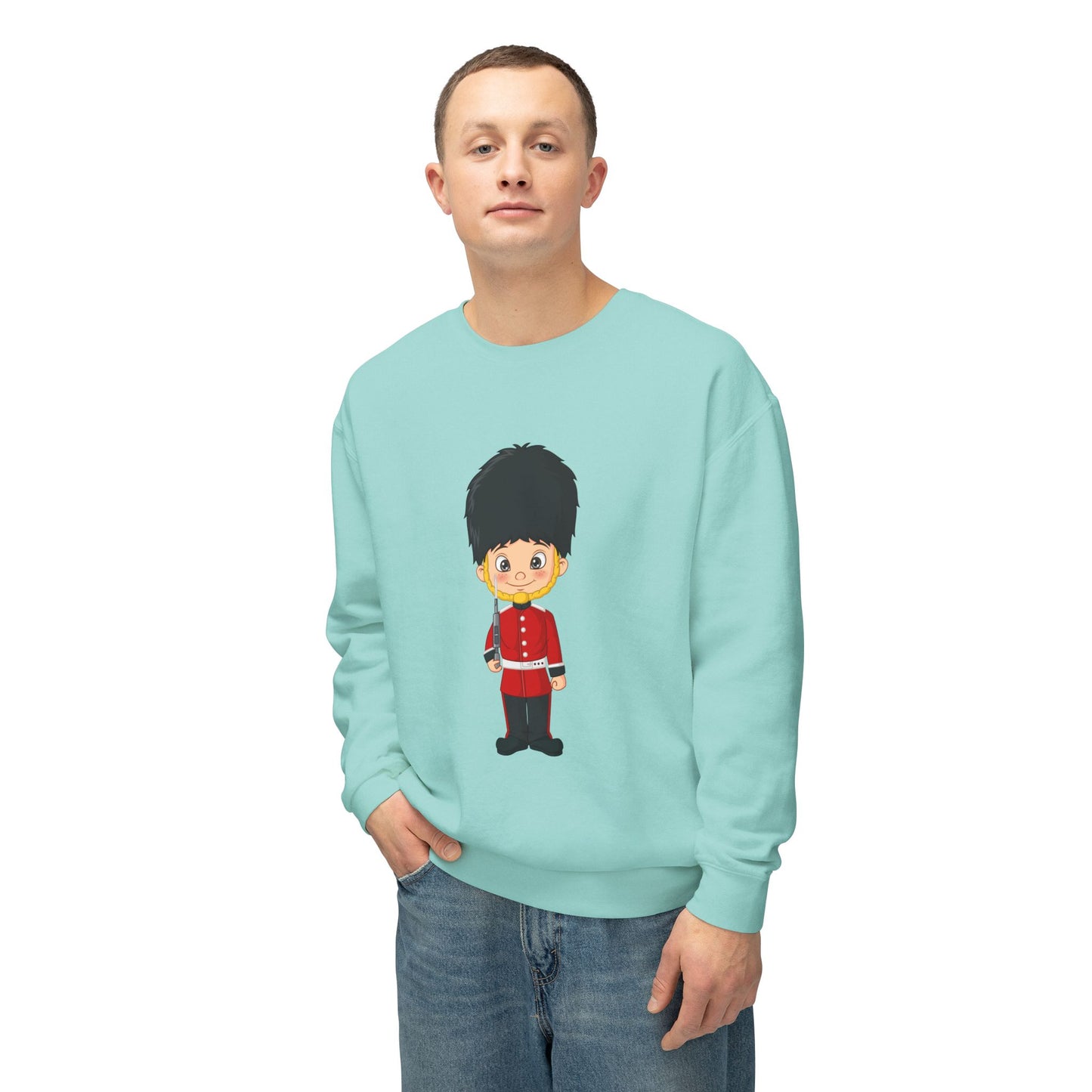 Unisex Lightweight Crewneck Sweatshirt - British Soldier