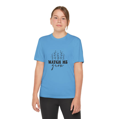 Youth Tee - "Watch Me Grow" Motivational Shirt