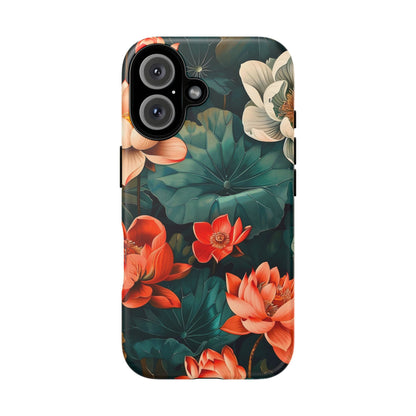 Flower Phone Case, Floral Phone Cover, Tough Case for Floral Lovers, Gift for Her, Stylish Tech Accessories