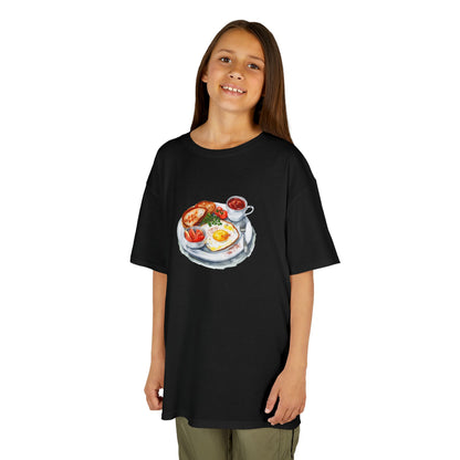 Kids  Tee -  Watercolor Culinary Art - Food Illustration - Fun Food Design for Young Foodies!