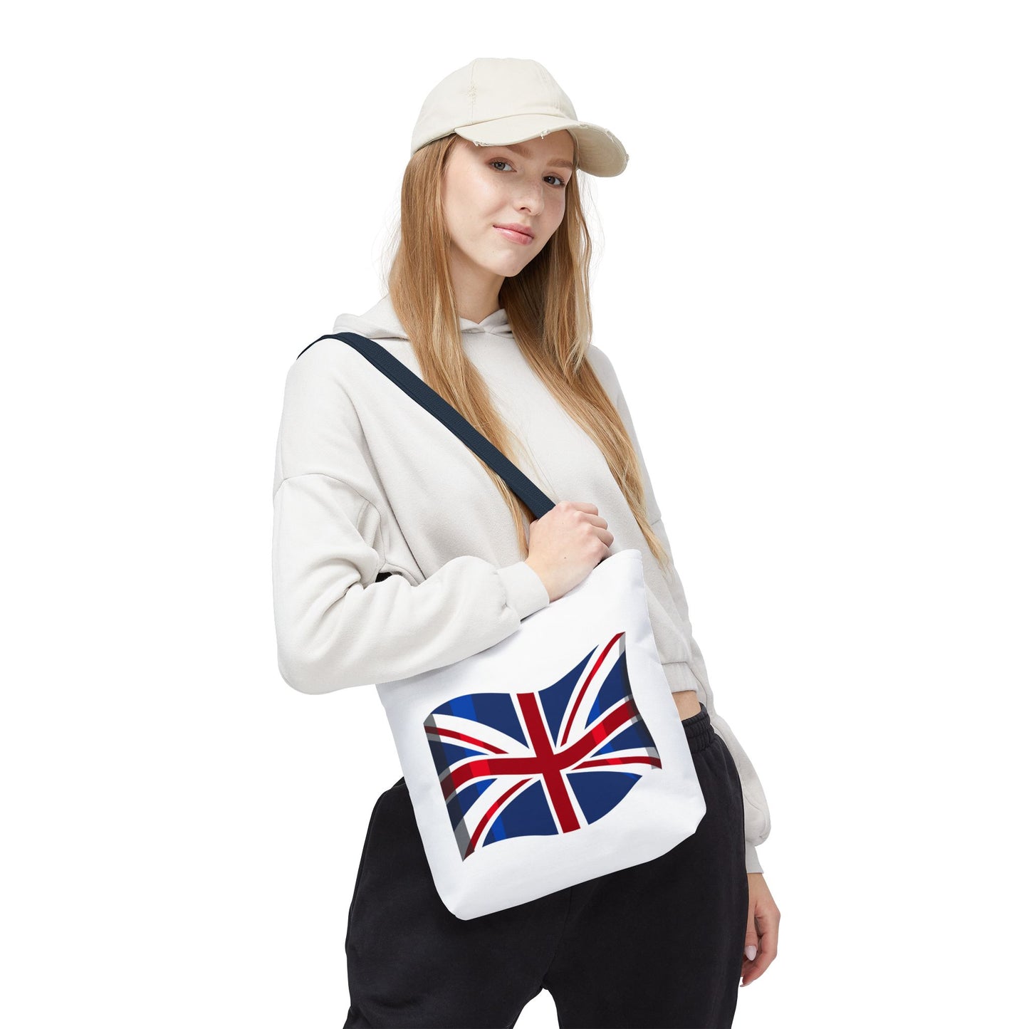 Union Jack Tote Bag, Stylish Reusable Shopping Bag, British Flag Carryall, Eco-Friendly Beach Tote, Gift for Travelers