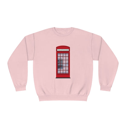 Unisex NuBlend® Crewneck Sweatshirt - Classy British Public Telephone