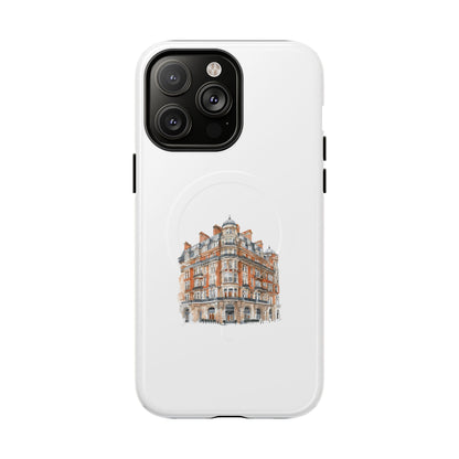 Elegant Tough Magnetic Case with Urban Design, Phone Case, Smartphone Protector, Gift for Her, Unique Tech Accessories