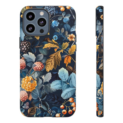 Floral iPhone Case, Tough Phone Cover, Nature-inspired Accessory, Gift for Her, Trendy Protection Case