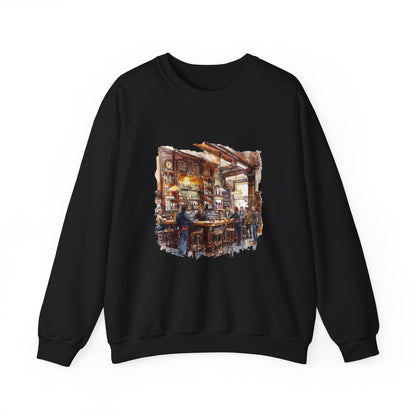 Unisex Heavy Blend™ Crewneck Sweatshirt Classy - Cozy British Pub