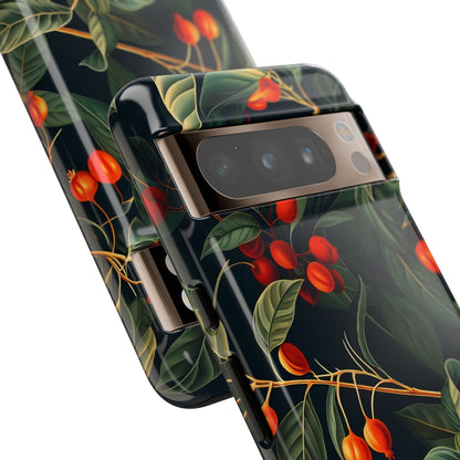 Tough Cases, Floral Phone Case, Nature-Inspired Tech, Unique Gift, Phone Accessory, Botanical Design, Fall Vibes
