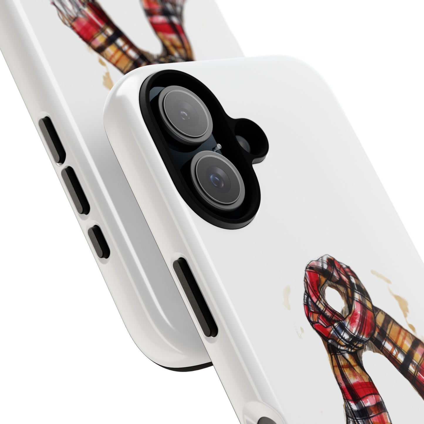 Stylish Phone Case with Cozy Scarf Design