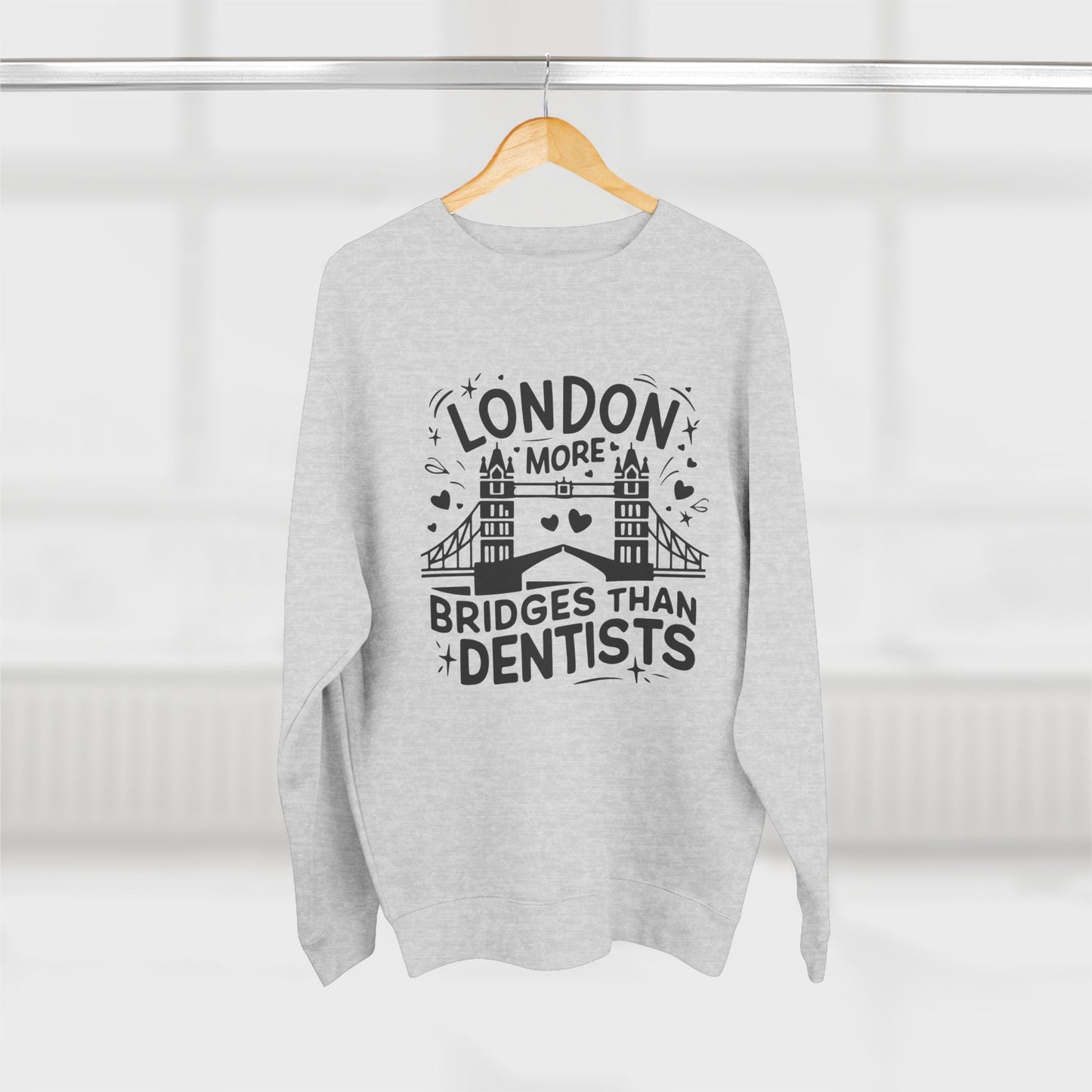 Unisex Crewneck Sweatshirt -  London is having more Bridges