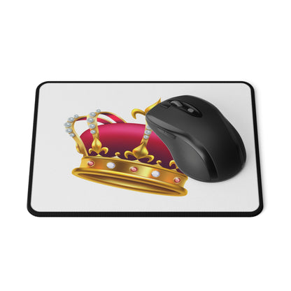Royal Crown Gaming Mouse Pad, Non-Slip Mouse Mat, Computer Accessories for Gamers, Unique Gamer Gift, Desk Decor