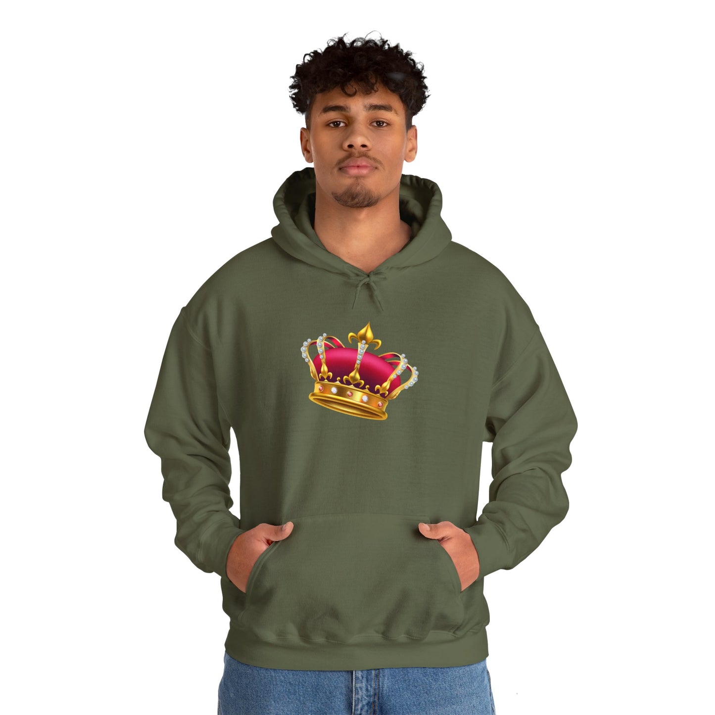 Unisex Heavy Blend™ Hooded Sweatshirt - British Royal Crown