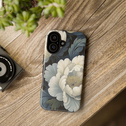 Floral Phone Case - Elegant Tough Cases for Nature Lovers, Stylish Protective Cover for Gifts, Birthdays, Mom's Day, Floral Design