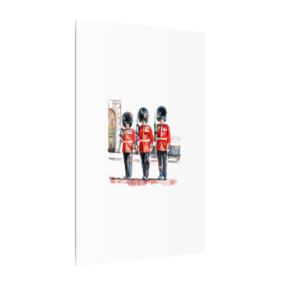 Royal Guards Canvas Print, British Wall Art, Home Decor, Unique Gift, London Culture