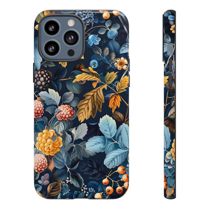 Floral iPhone Case, Tough Phone Cover, Nature-inspired Accessory, Gift for Her, Trendy Protection Case