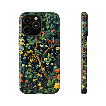 Floral Phone Case - Tough Cases, Colorful Nature Design, Gift for Flower Lovers, Phone Accessory, Unique Cell Phone Cover