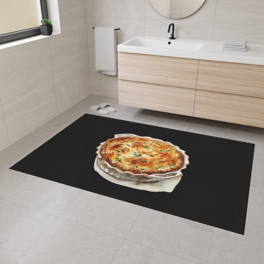 Elegant Kitchen Floor Mat, Premium Mat for Cookware, Heat Resistant Mat, Kitchen Decor, Gift for Foodies, Durable Heavy Duty Mat